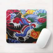 Tapis De Souris Dragon coloré (Avec souris)