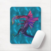 Tapis De Souris Dragon d'arc-en-ciel (Avec souris)