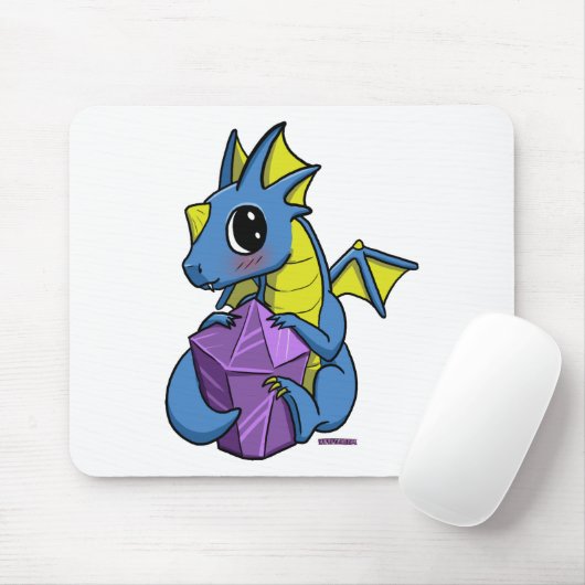 Tapis De Souris dragon de chibi (Avec souris)