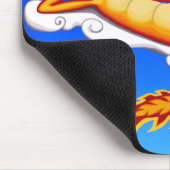 Tapis De Souris Dragon de Chillax (bleu) (Coin)
