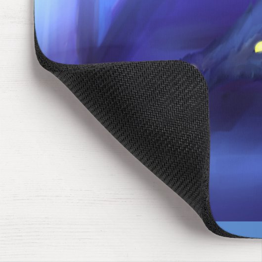 Tapis De Souris Dragon de glace bleu Mousepad (Coin)