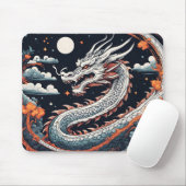 tapis de souris dragon de nuit (Avec souris)