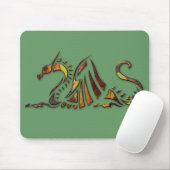 Tapis De Souris Dragon de rouille (Avec souris)