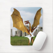 Tapis De Souris Dragon de Stonehenge (Avec souris)