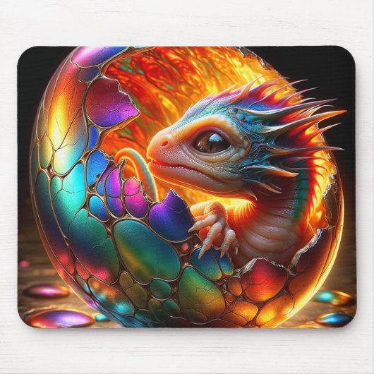 Tapis De Souris Dragon d'incubation (Devant)