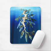 Tapis De Souris Dragon feuillu Mousepad de mer (Avec souris)