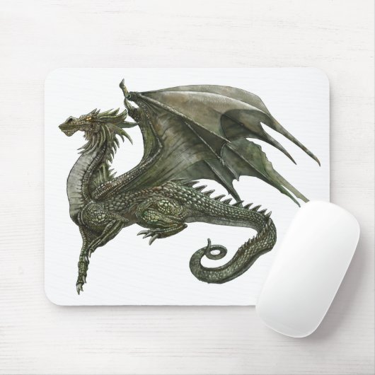 Tapis De Souris dragon fusionné (Avec souris)