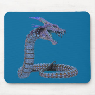 Tapis De Souris Dragon Imaginaire bleu
