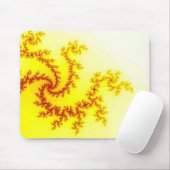 Tapis de souris Dragon Jaune (Avec souris)
