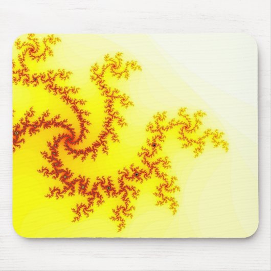 Tapis de souris Dragon Jaune (Devant)
