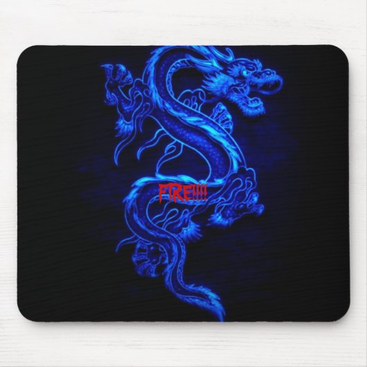 TAPIS DE SOURIS DRAGON, LE FEU ! ! ! ! (Devant)