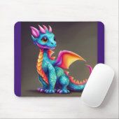Tapis De Souris Dragon mignon (Avec souris)