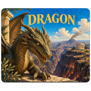 Tapis De Souris Dragon, Monstre Fantastique Gothique