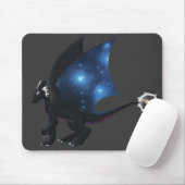 Tapis De Souris Dragon Mousepad de constellation (Avec souris)