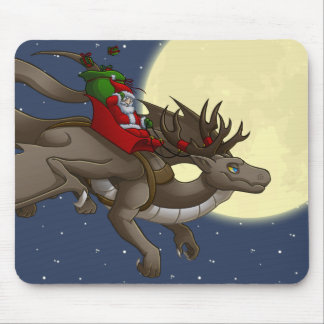 Tapis De Souris Dragon Mousepad de Noël