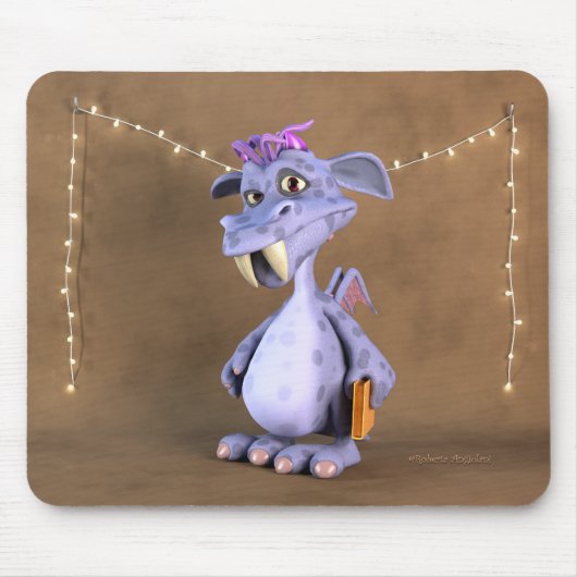 Tapis De Souris Dragon Moyen (Devant)