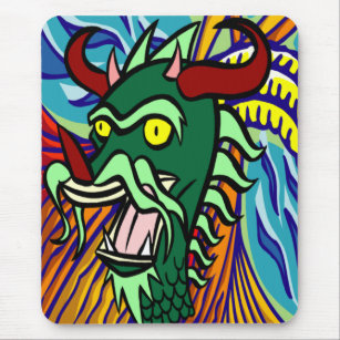Tapis De Souris Dragon mystique Mousepad