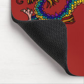 Tapis De Souris Dragon oriental (Coin)