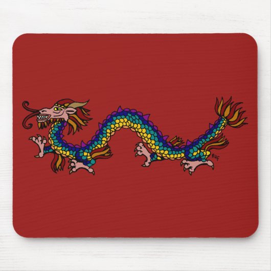 Tapis De Souris Dragon oriental (Devant)