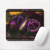 Tapis De Souris Dragon oriental Mousepad (Avec souris)