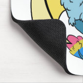 Tapis De Souris Dragon Pansexual de batte de fierté (Coin)