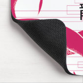 Tapis De Souris Dragon rose Hotpink Dragon Japonais Arrière - plan (Coin)