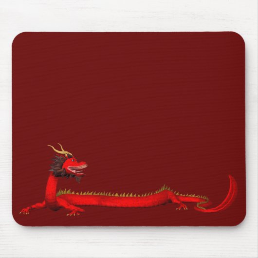Tapis De Souris Dragon rouge (Devant)