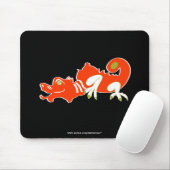 Tapis De Souris Dragon rouge (Avec souris)