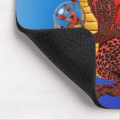 Tapis De Souris Dragon rouge Mousepad de fortune (Coin)