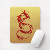 Tapis De Souris Dragon tribal (Avec souris)