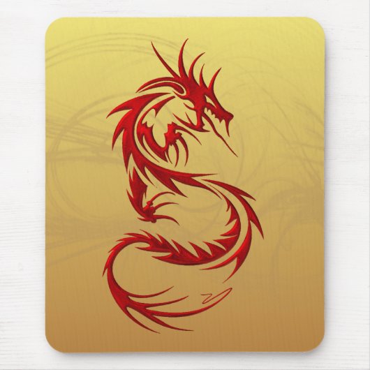 Tapis De Souris Dragon tribal (Devant)