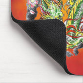 Tapis de souris Dragon Vert II (Coin)