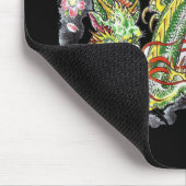 Tapis de souris Dragon Vert III (Coin)