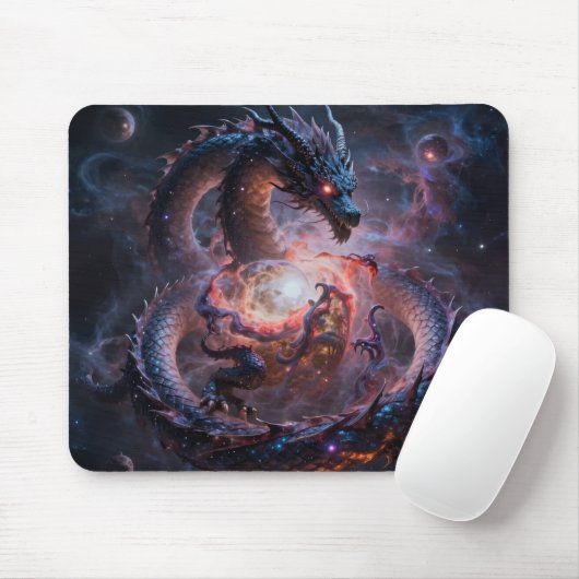 Tapis De Souris Dragon World – The Realm of Fire and Magic´1 (Avec souris)
