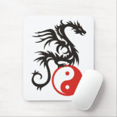 Tapis De Souris Dragon Yin & Yang (Avec souris)