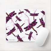 Tapis De Souris Dragonflies (Avec souris)