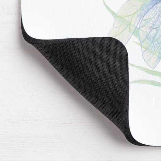 Tapis De Souris Dragonfly originale en bleu et vert (Coin)