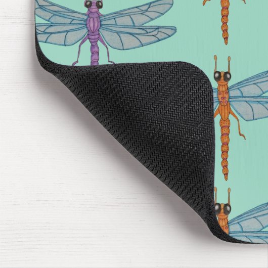 Tapis De Souris Dragonfly pattern (Coin)