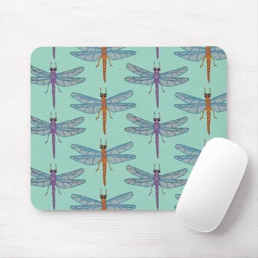 Tapis De Souris Dragonfly pattern (Avec souris)