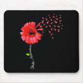 Tapis De Souris Dragonfly Red Cerveau Aneurym Sensibilisation Str (Devant)