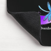 Tapis De Souris Dragonflyy Purplean Ribbon Overdose prise de consc (Coin)