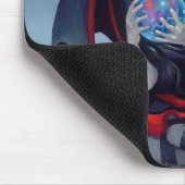 Tapis De Souris "Dragonling foncé" Mousepad (Coin)