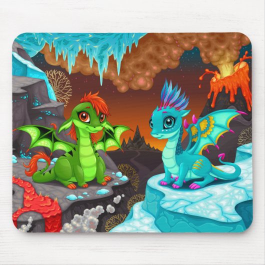 Tapis De Souris Dragons (Devant)