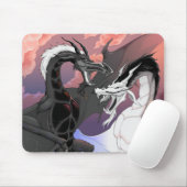 Tapis De Souris Dragons (Avec souris)
