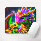 Tapis De Souris Dragons (Avec souris)