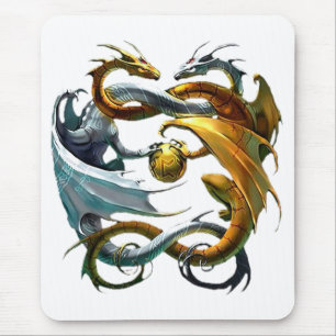 Tapis De Souris Dragons de bataille