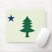 Tapis De Souris Drapeau 1901 du Maine (Avec souris)