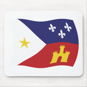 Tapis De Souris Drapeau Acadiana Mousepad