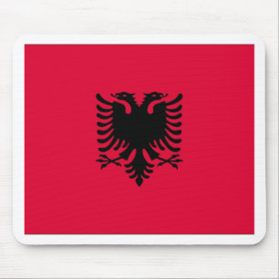 Tapis De Souris Drapeau albanais