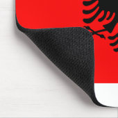 Tapis De Souris Drapeau Albanie (Coin)